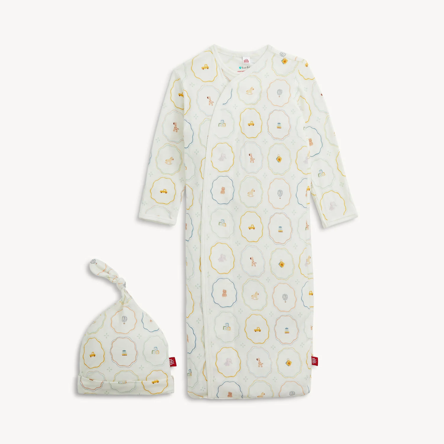 Magnetic Me Nursery Magic Cream Modal Gown + Hat