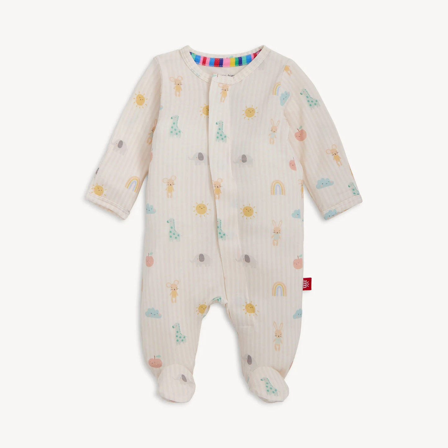 Magnetic Footie Lullaby Sky Pink