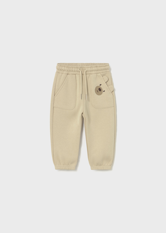 Baby Fleece Pants - Latte