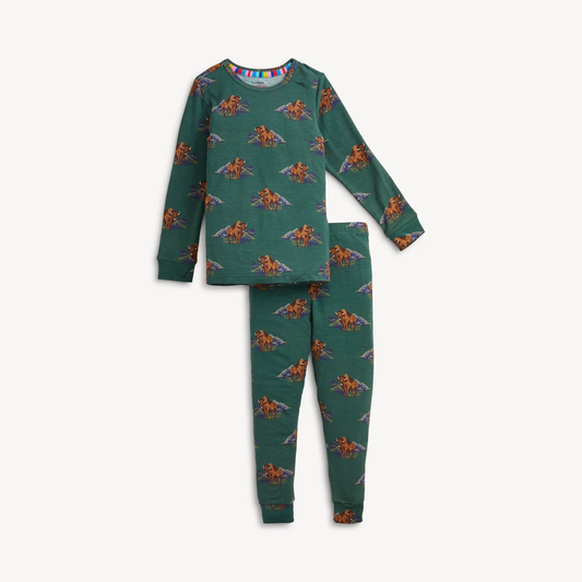 Magnetic Me Bison Modal Long Sleeve/Pant Pajama Set
