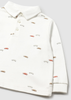 Baby Printed Polo Shirt - Car