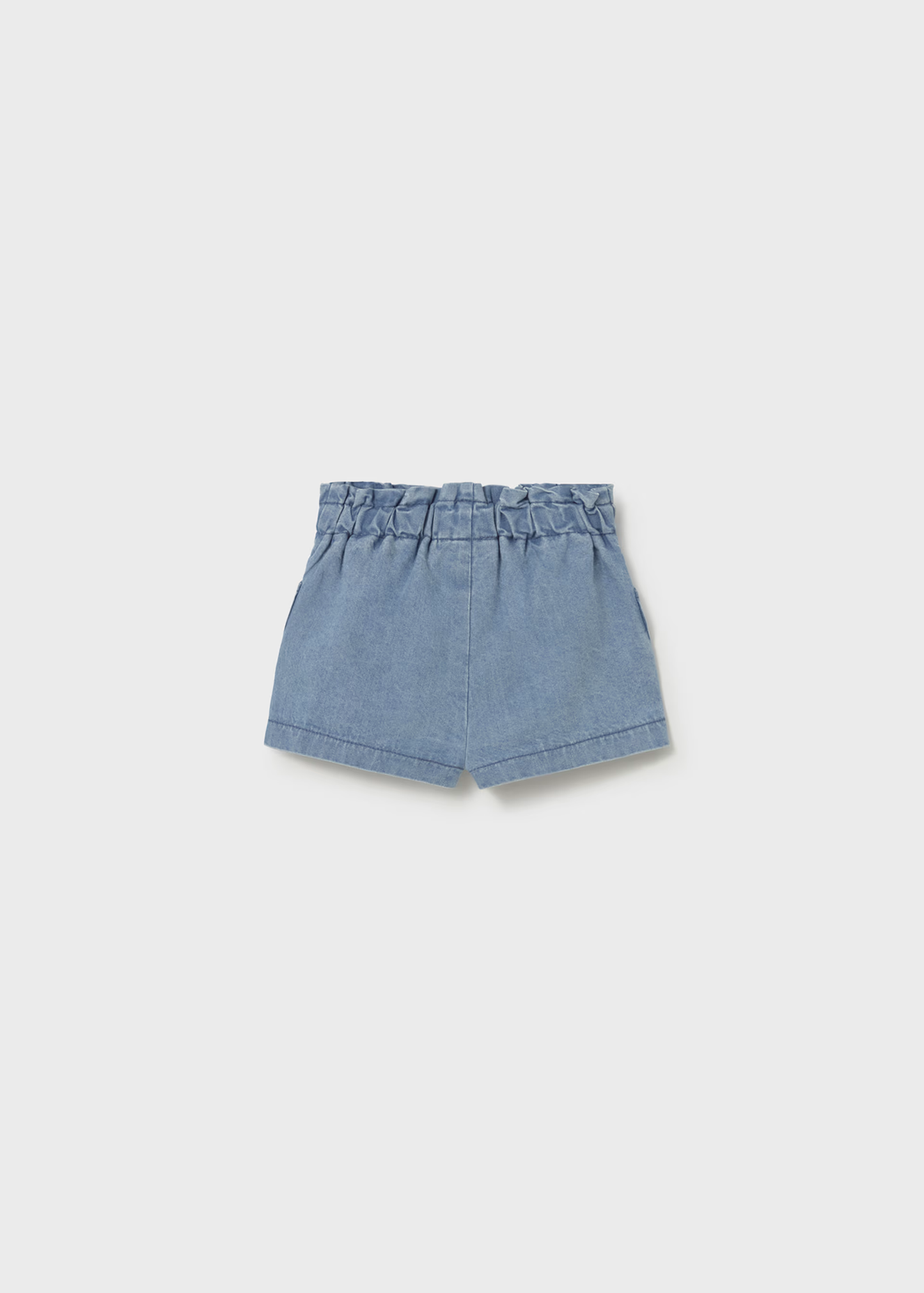 Newborn Girl Shorts - Denim