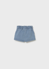 Newborn Girl Shorts - Denim