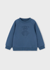 Boy Embossed Sweatshirt - Steel