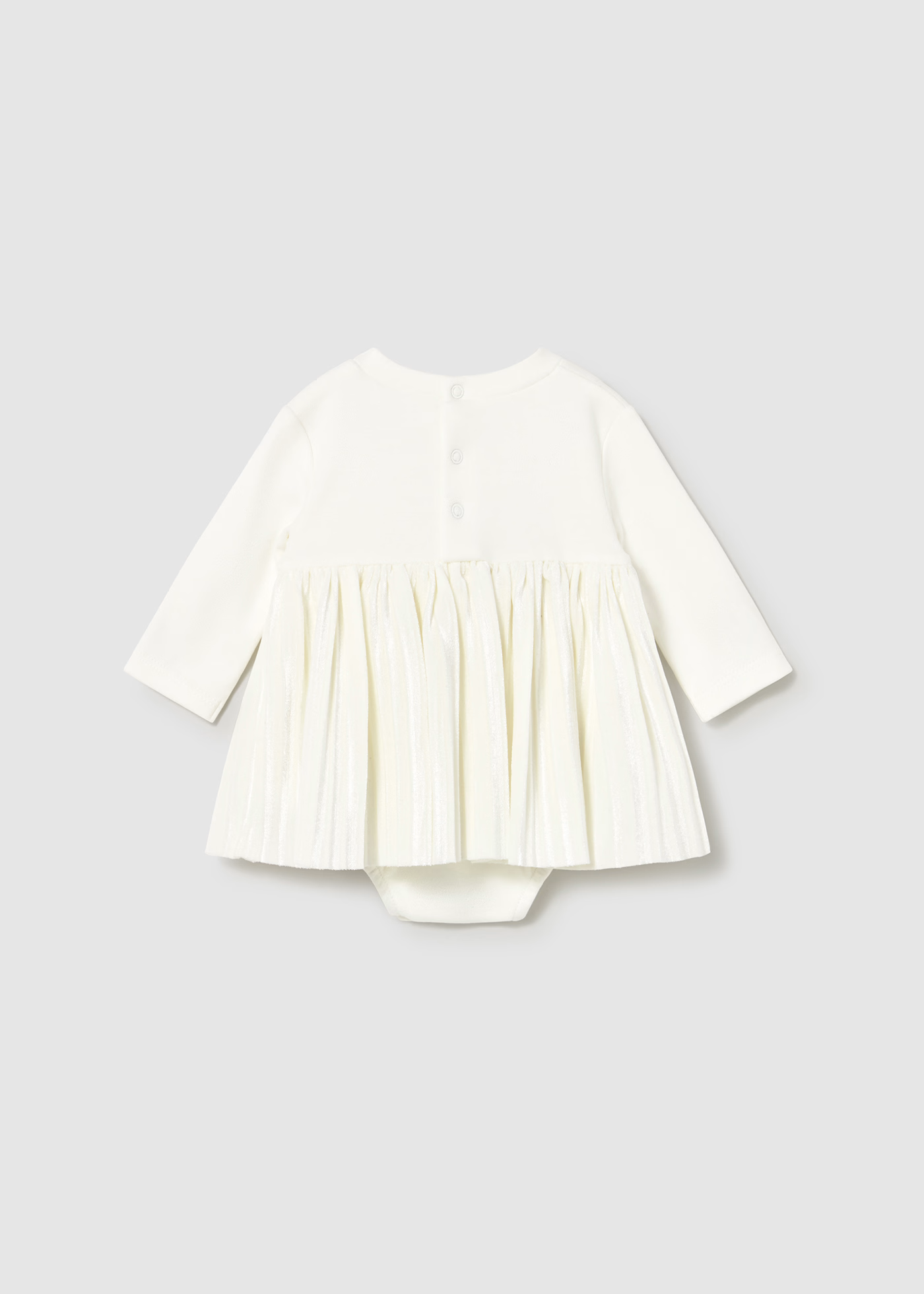 Newborn Girl Gathered Dress