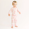 Animal Crackers Long Pajamas - Pink