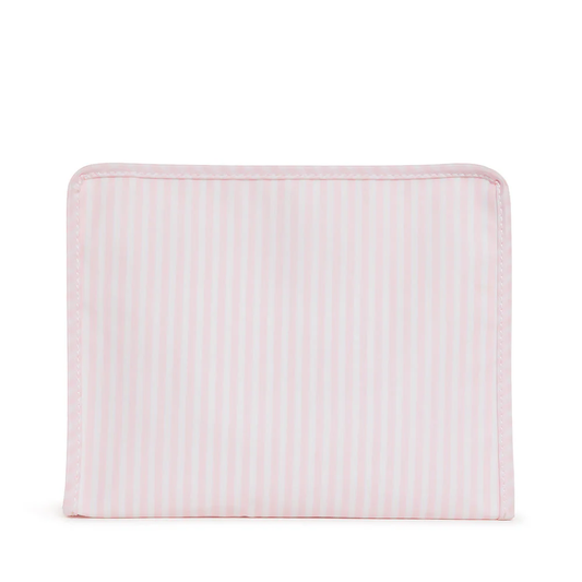 Roadie Medium Zip Pouch - Pimlico Stripe Pink