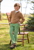 Quarter Zip Sweater - Chestnut