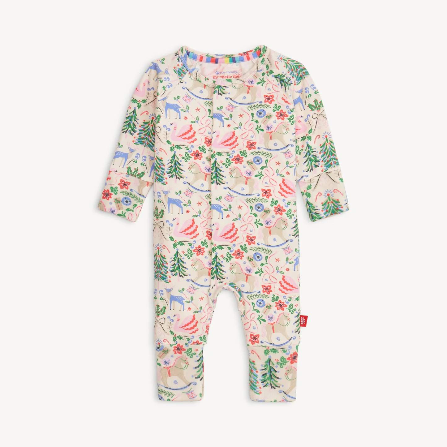 Magnetic Convertible Coverall - Sugar Plum Dreams
