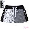 Stars and Stripes Games Day Color Block Short - Black