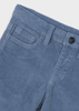 Boy Basic Corduroy Pants - Steel
