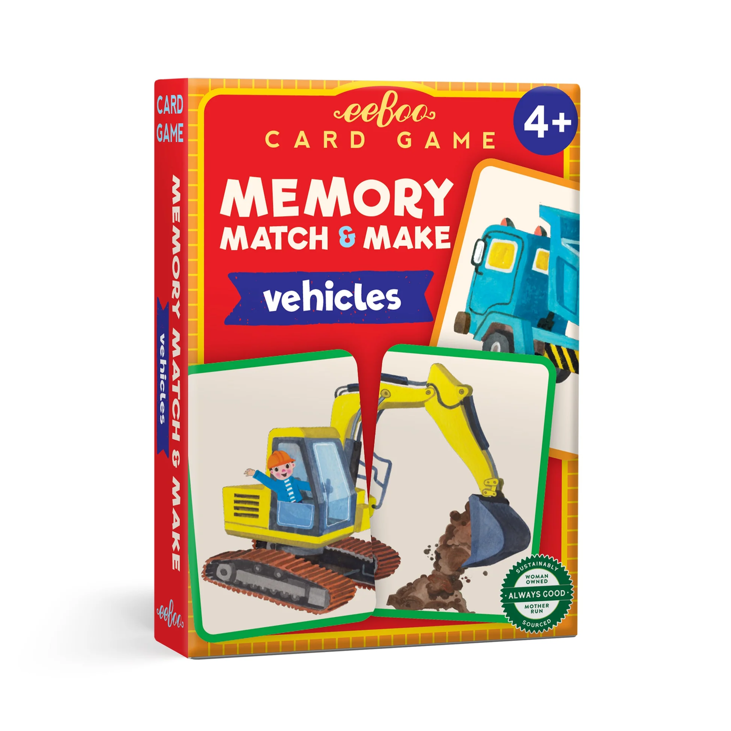 Vehicles Memory Match & More