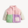 Magnetic Sherpa Jacket - Pink Color Block