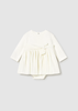 Newborn Girl Gathered Dress