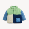 Magnetic Sherpa Jacket - Blue Color Block