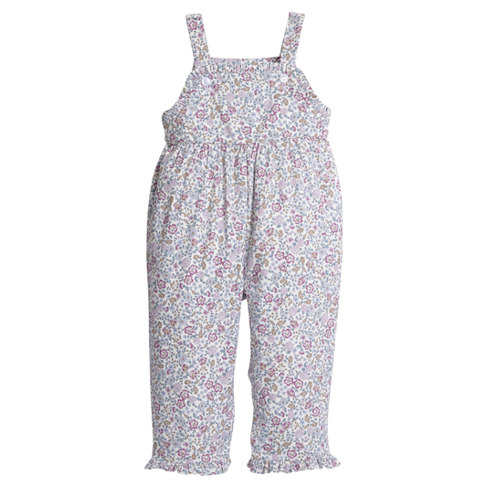 Ruffled Overall - Margaux Floral