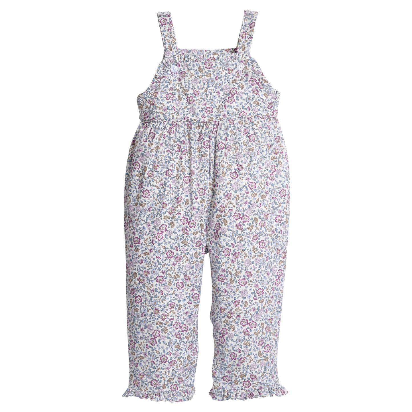 Ruffled Overall - Margaux Floral