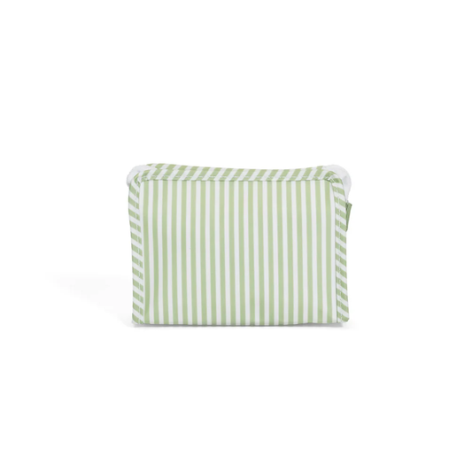 Roadie Medium Zip Pouch - Pimlico Stripe Sage
