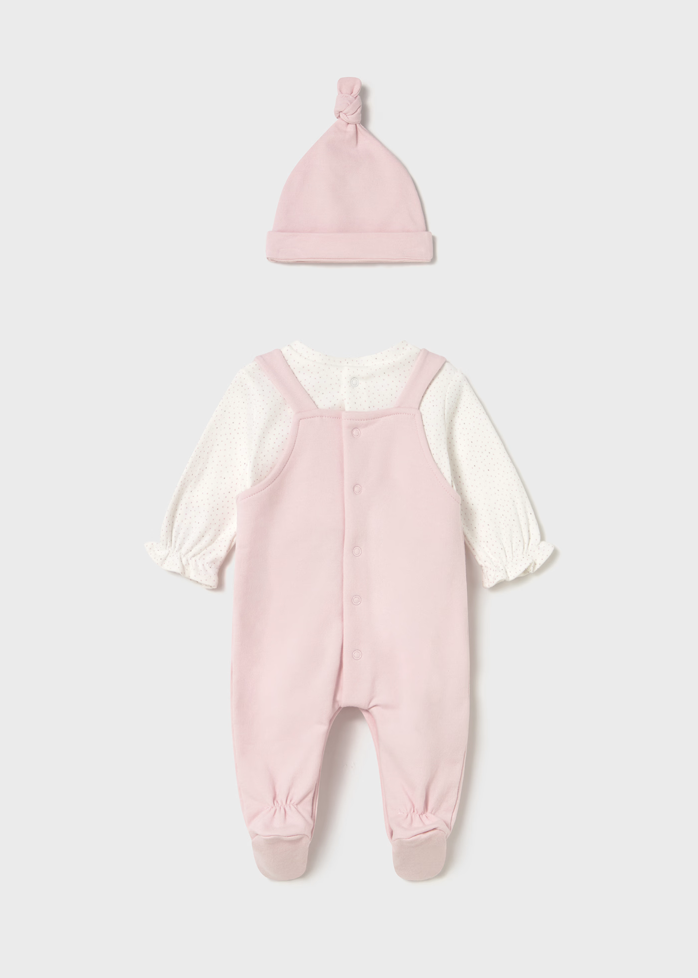Newborn Girl One Piece with Hat
