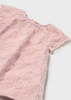 Baby Embroidered Tulle Dress - Pink