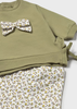 Newborn Girl 4-Piece Set - Olive