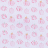 Precious Pumpkins Printed Ruffle Zipper Footie - Pink