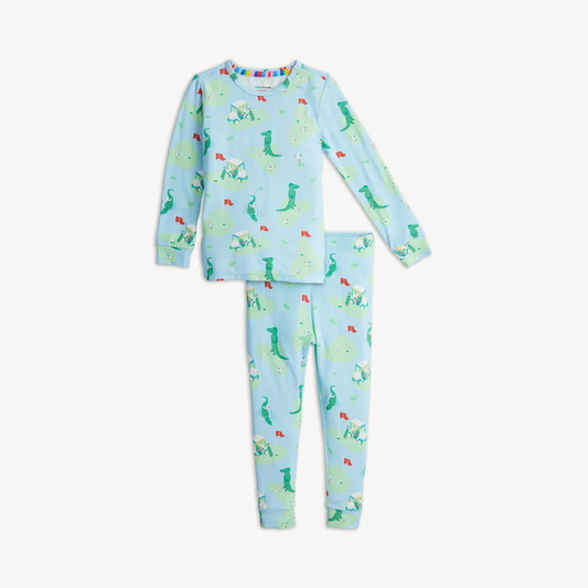 Magnetic Me A Putt Above Modal Long Sleeve/Pant Pajama Set
