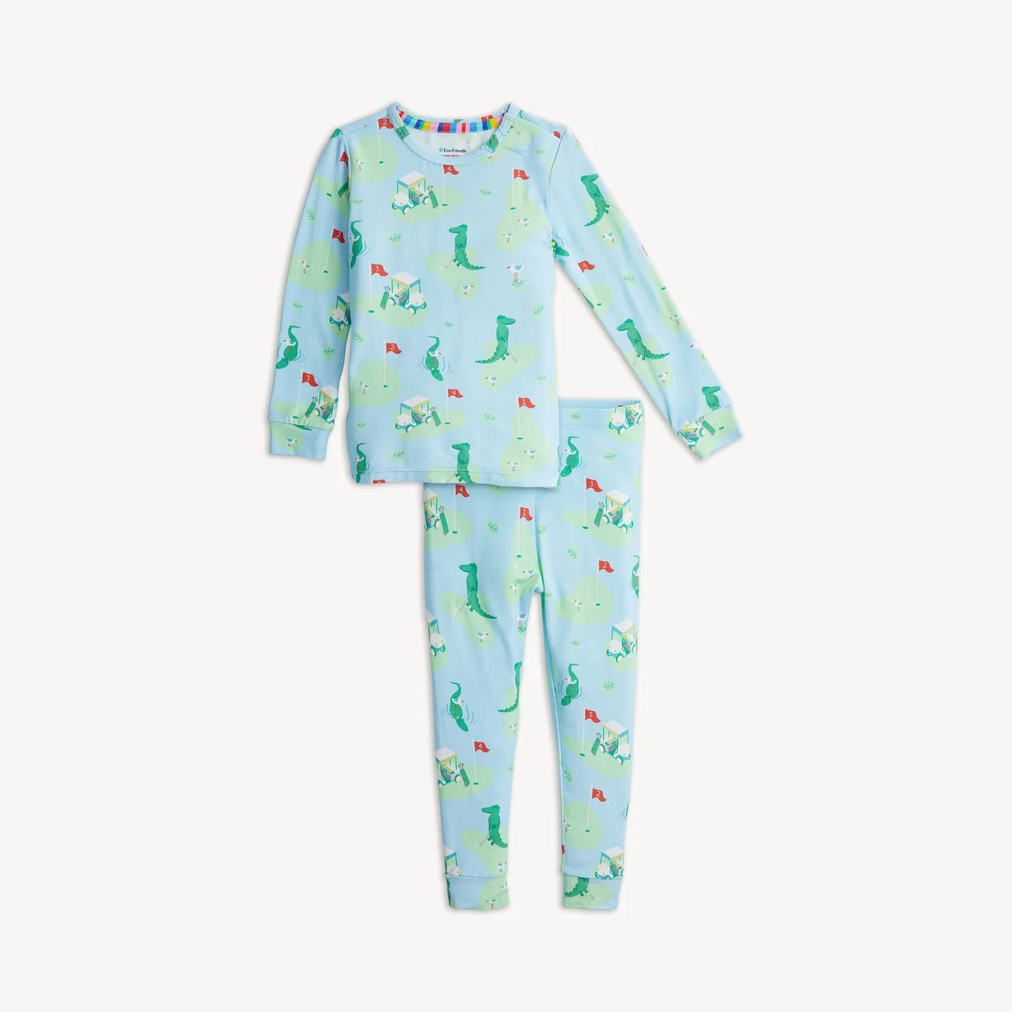 Magnetic Me A Putt Above Modal Long Sleeve/Pant Pajama Set