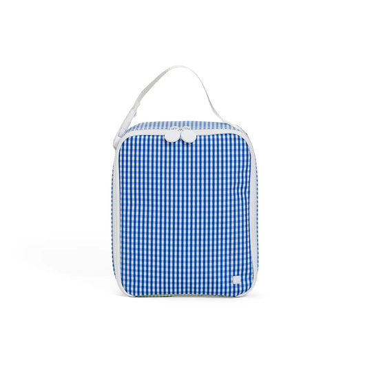 Lunch Box Insulated Lunch Bag - Patch Blue
