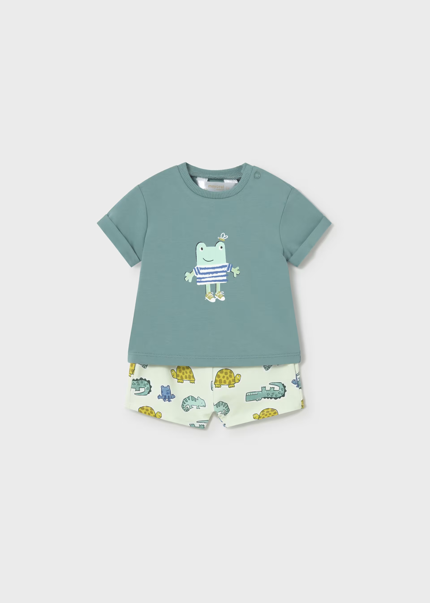 Boy Printed Shorts and T-shirt Set