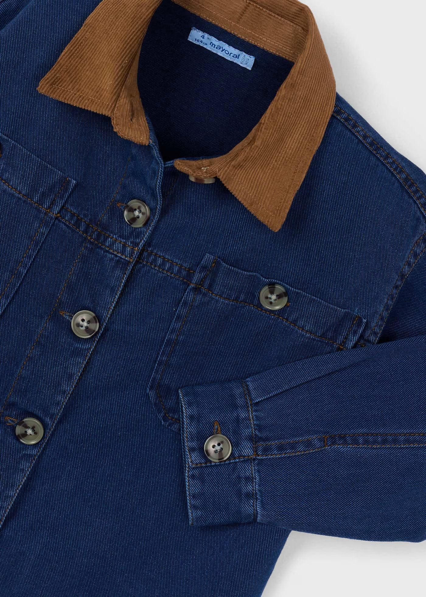 Unisex Denim Overshirt - Super Dark Denim
