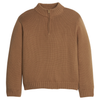 Quarter Zip Sweater - Chestnut