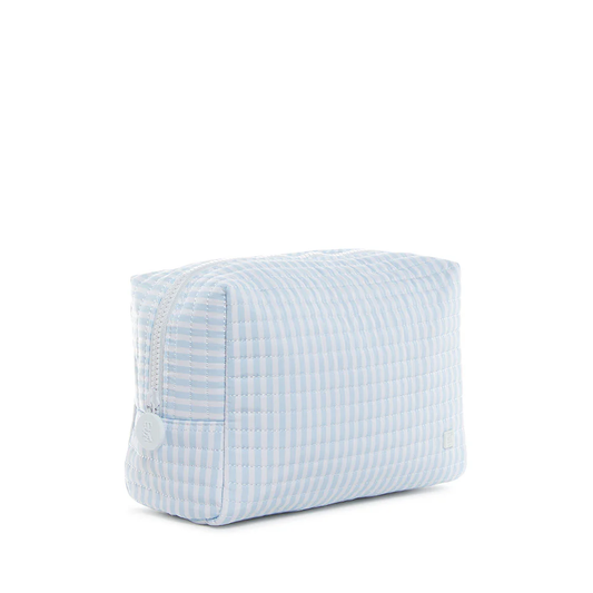 Quilted Everday Bag - Pimlico Stripe Blue