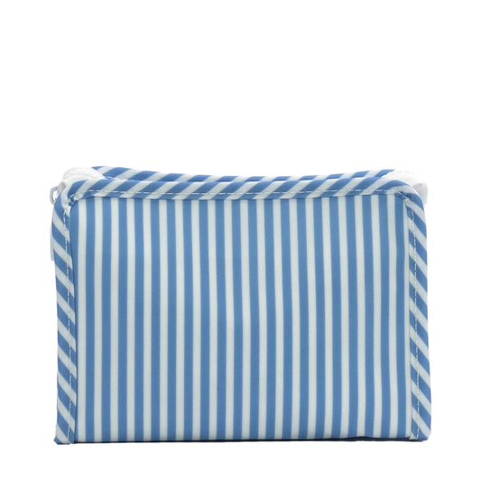 Roadie Small Zip Pouch - Pimlico Stripe Chambray