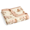 Tutu Elephant Big Lovey Three-Layer Muslin Blanket