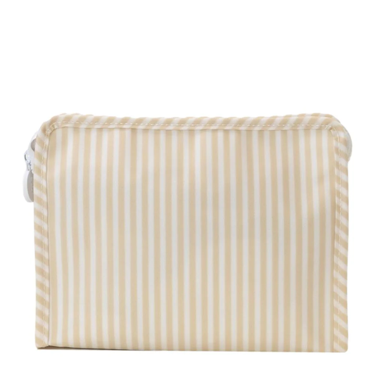 Roadie Large Zip Pouch - Pimlico Stripe Sand