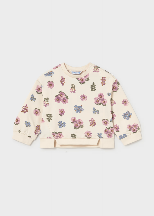 Baby Sweatshirt - Floral