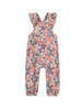 Corduroy Ruffle Baby Overalls - Japanese Mini Floral