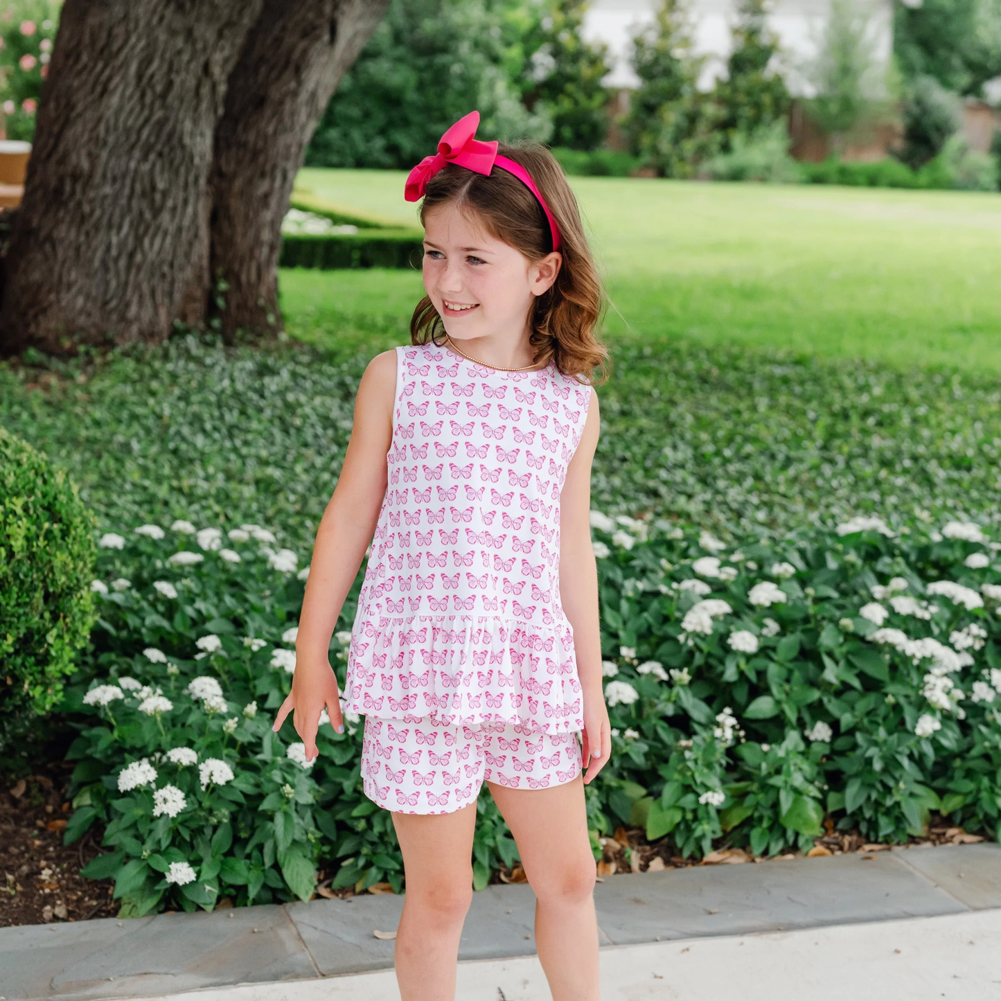Poppy Girls Short SEt - Cartie Butterflies