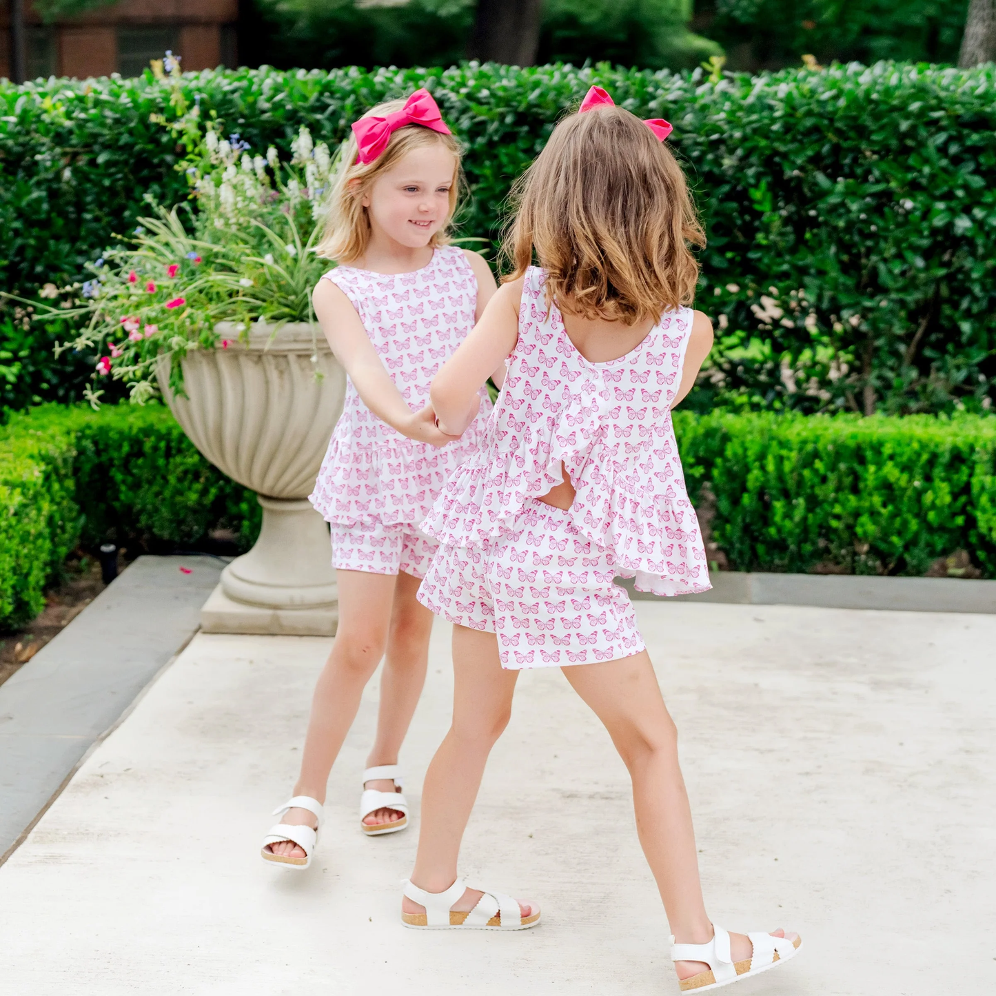 Poppy Girls Short SEt - Cartie Butterflies