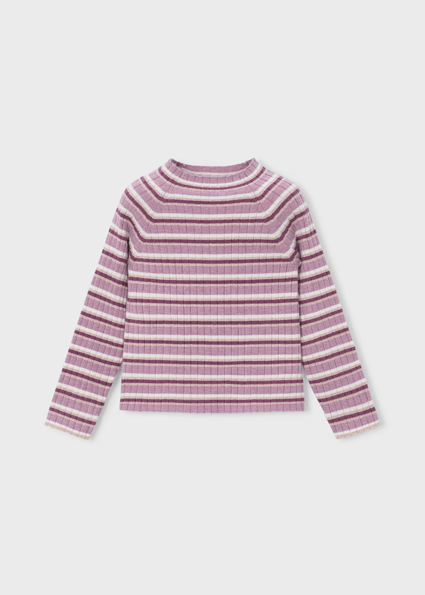 Girl Knit Sweater - Violet