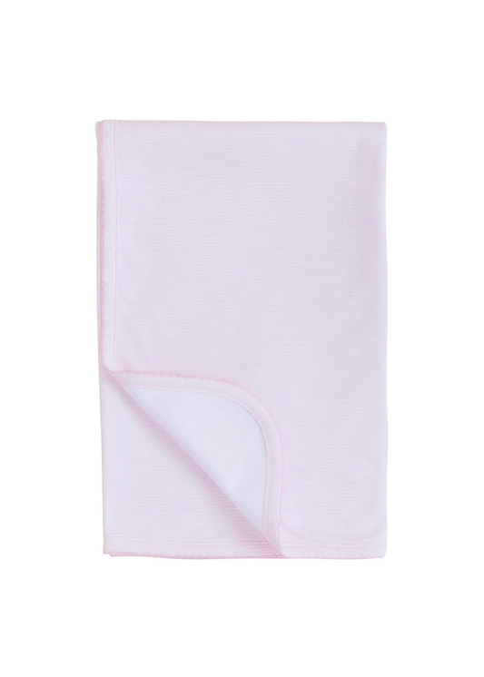 Printed Blanket - Light Pink Signature Stripe