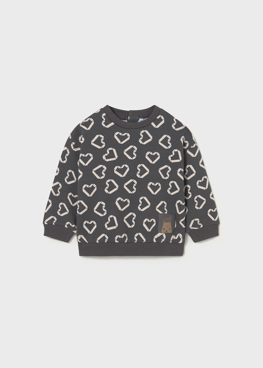 Baby Sweatshirt - Lead