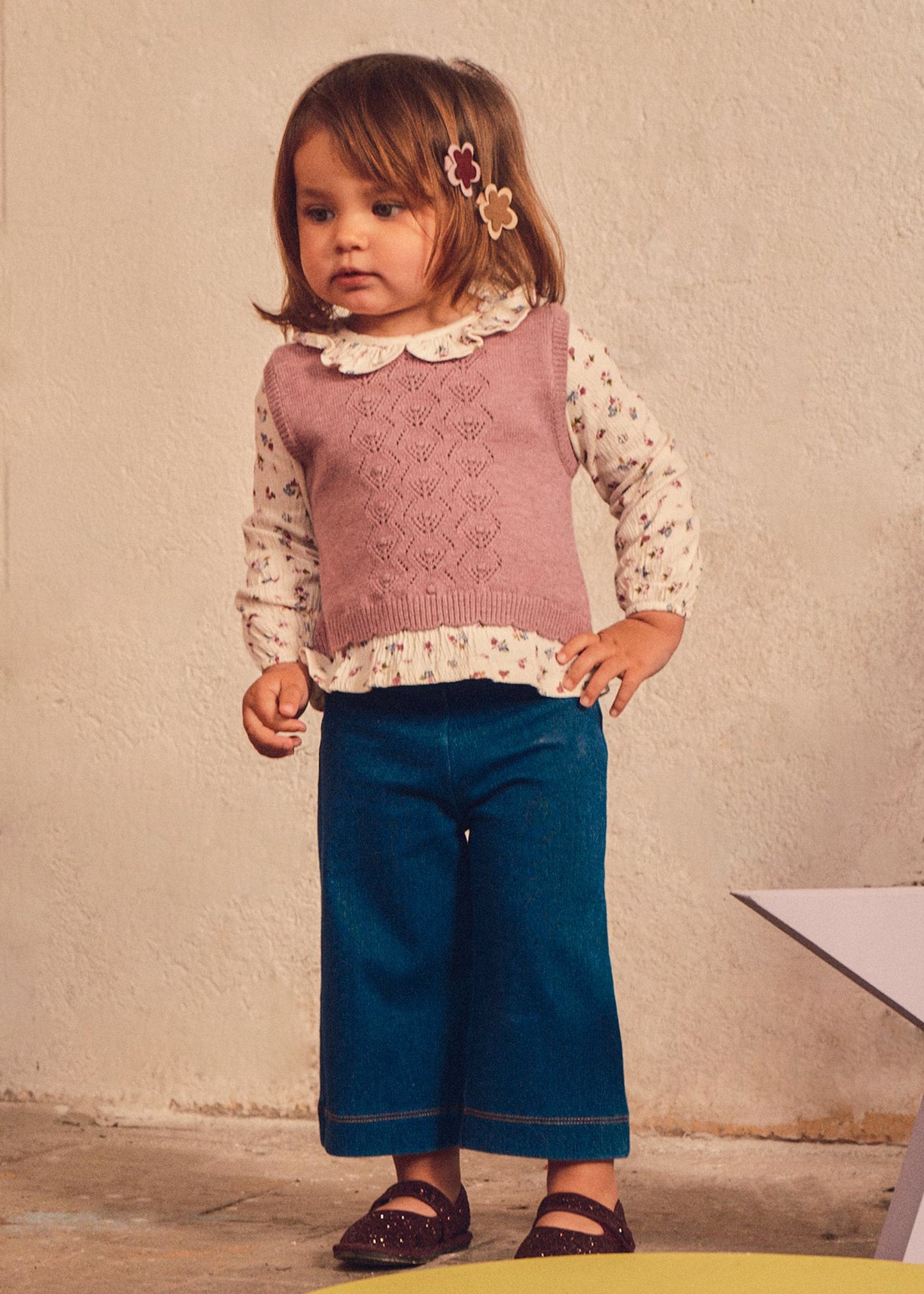 Baby Pants and Top Set - Violet Mix