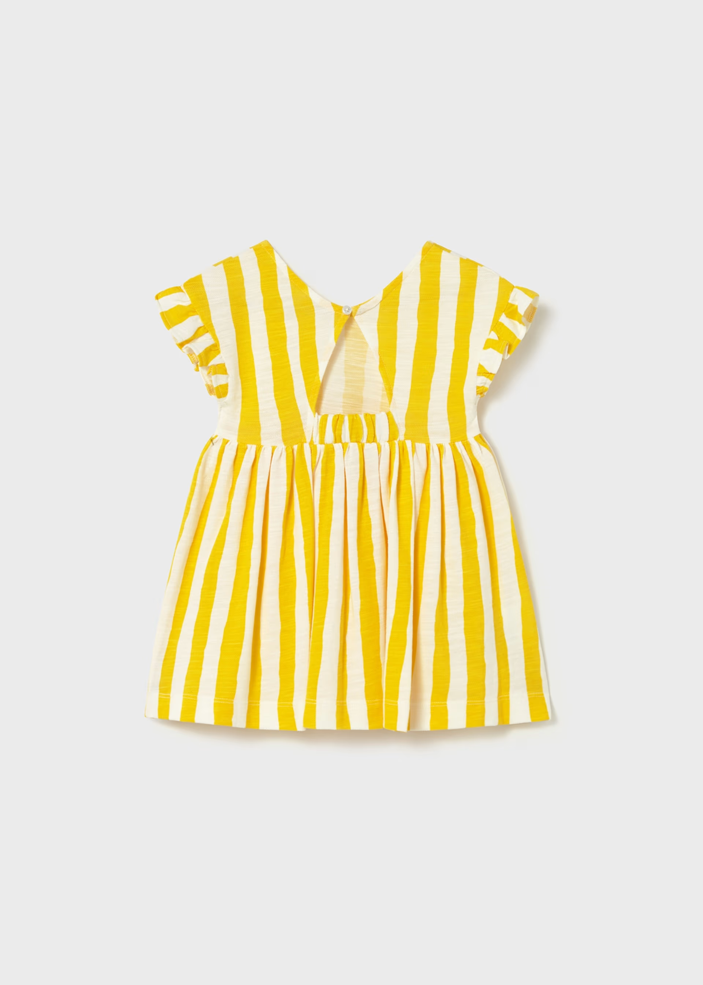 Knit Dress - Yellow Stripe