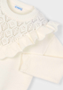 Girl Openwork Knit Sweater - Macchiato