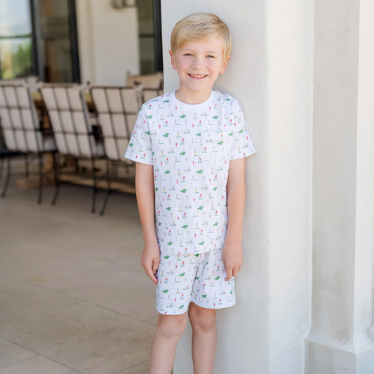 Charles Boys' Short Set - Golf Life