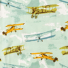 Vintage Planes Organic Cotton Muslin Swaddle Blanket