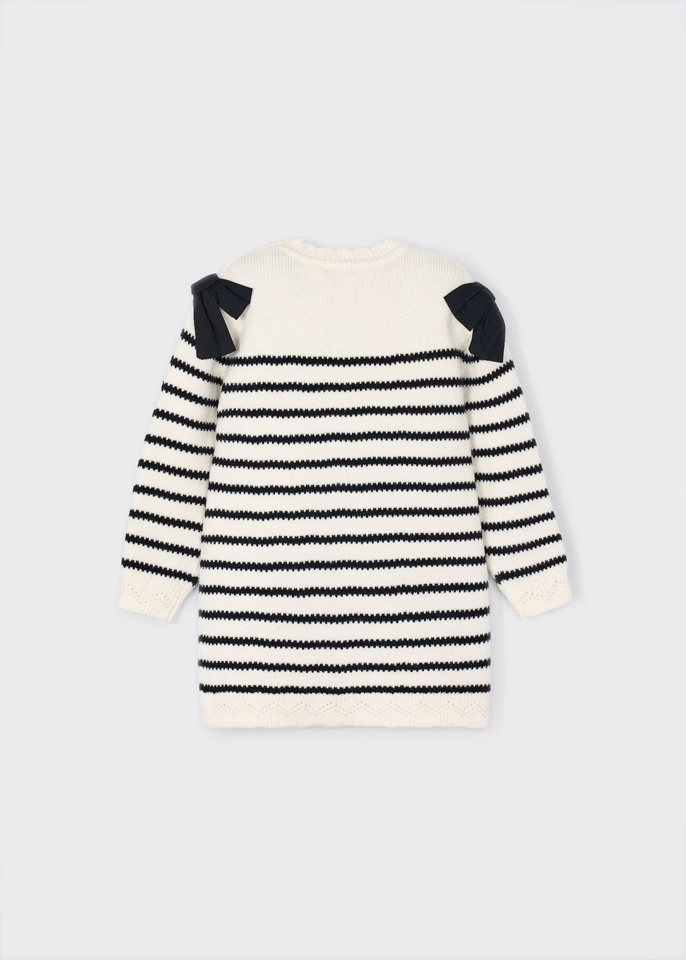Girl Striped Dress - Macchiato
