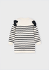 Girl Striped Dress - Macchiato